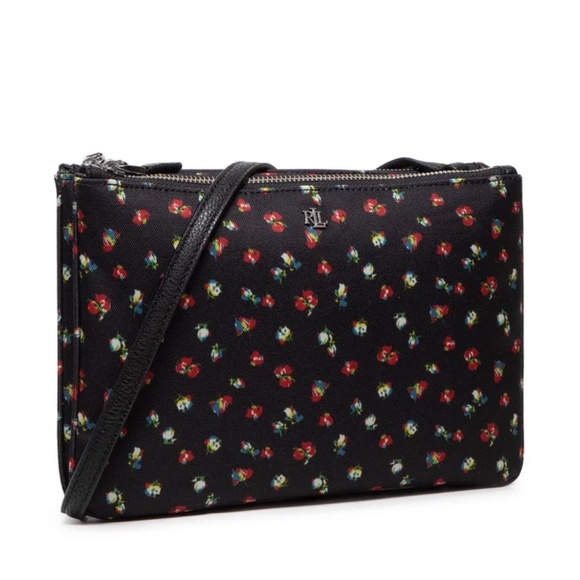 Ralph Lauren Handbags - Ralph Lauren Carter Nylon Floral Blossom Crossbody Bag